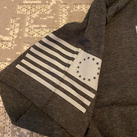 NWT PEACEMAKERS USA 'MERICA T-SHIRT Mens Color Dark Gray Size XL - Picture 4 of 8